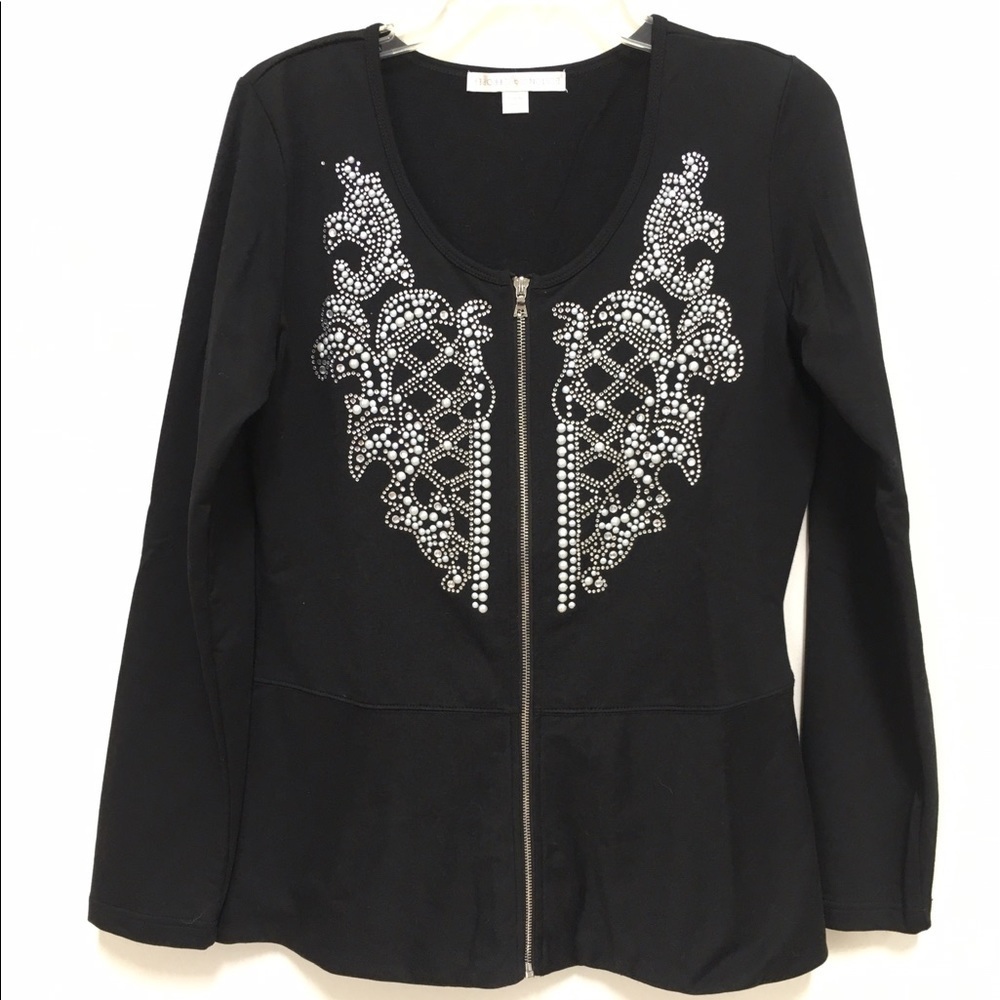 𝅺BOSTON Proper zip front shirt